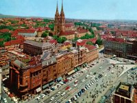 Trg bana Jelačića (tada Trg Republike) 1970-tih godina